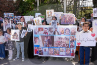 Syrians Protest In Umayyad Square Demanding To Know The Fate Of Their Relatives In Libya