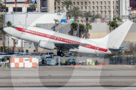 Top Secret Janet Airways Flying In Las Vegas, Nevada.