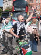 Pro Palestinian rally London