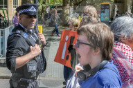 Youth Demand Protest Waterloo in London, UK.