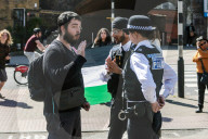 Youth Demand Protest Waterloo in London, UK.