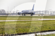 United Airlines Boeing 787 Dreamliner Departs From Amsterdam Schiphol Airport