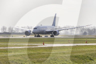 United Airlines Boeing 787 Dreamliner Departs From Amsterdam Schiphol Airport
