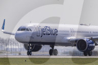 Airbus A321neo Of JetBlue Departing From Amsterdam Schiphol Airport