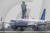 Airbus A321neo Of JetBlue Departing From Amsterdam Schiphol Airport