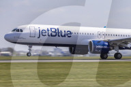 Airbus A321neo Of JetBlue Departing From Amsterdam Schiphol Airport