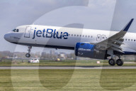 Airbus A321neo Of JetBlue Departing From Amsterdam Schiphol Airport
