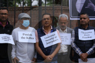 Demonstration In Nepal Demanding Press Security