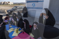Iranian Children Participate In Anti-Israeli Rally