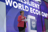 DC: IMF director Georgieva hold IMF/WB Spring Meeting press conference