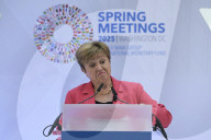 DC: IMF director Georgieva hold IMF/WB Spring Meeting press conference