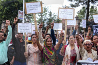 Victims Of Cooperatives Staged A Demonstration In Kathmandu