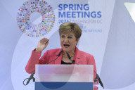 DC: IMF director Georgieva hold IMF/WB Spring Meeting press conference