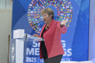 DC: IMF director Georgieva hold IMF/WB Spring Meeting press conference