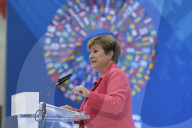 DC: IMF director Georgieva hold IMF/WB Spring Meeting press conference