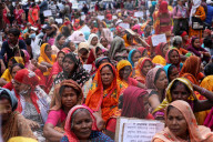 Victims Of Cooperatives Staged A Demonstration In Kathmandu