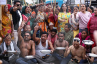 Victims Of Cooperatives Staged A Demonstration In Kathmandu