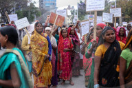 Victims Of Cooperatives Staged A Demonstration In Kathmandu
