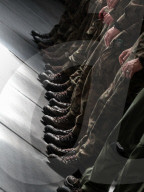 Polish Minister Of Defence Meets Soldiers For Easter