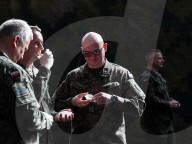 Polish Minister Of Defence Meets Soldiers For Easter