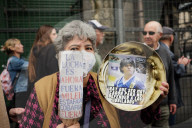 Mobilization Of Retirees, Workers And Social Organizations In Front Of The National Congress Of The Republic Of Argentina