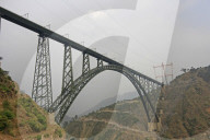 World's Highest Rail Bridge In Jammu And Kashmir