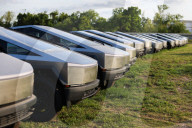 Dozens Of Cybertrucks Sit In Texas Lot 