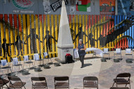 Foot Washing During The Holy Week In Tijuana, Mexico