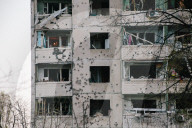 Aftermath Of Russian Missile Attack In Kharkiv