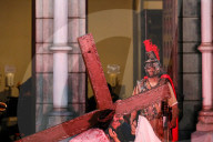 The Way Of The Cross Procession At Jakarta Cathedral