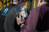 Foot Washing During The Holy Week In Tijuana, Mexico