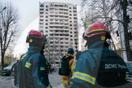 Aftermath Of Russian Missile Attack In Kharkiv