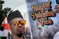 Pro-Palestinian Protest In South Tangerang, Indonesia