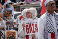 Pro-Palestinian Protest In South Tangerang, Indonesia