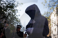 Holy Week: Good Friday Procession In Hospitalet De Llobregat, Barcelona.