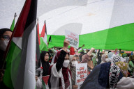 Pro-Palestinian Protest In South Tangerang, Indonesia
