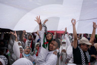 Pro-Palestinian Protest In South Tangerang, Indonesia