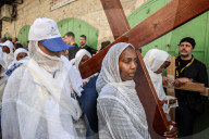 Good Friday Procession In Jerusalem