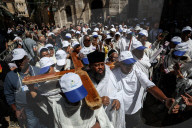 Good Friday Procession In Jerusalem