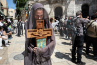Good Friday Procession In Jerusalem