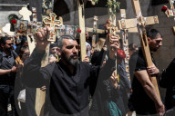 Good Friday Procession In Jerusalem