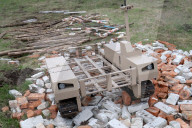 Ukraine Army trains operators of ground robotic systems