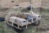 Ukraine Army trains operators of ground robotic systems