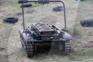 Ukraine Army trains operators of ground robotic systems