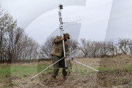 Ukraine Army trains operators of ground robotic systems