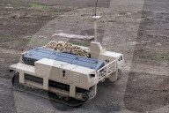Ukraine Army trains operators of ground robotic systems