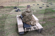 Ukraine Army trains operators of ground robotic systems