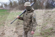 Ukraine Army trains operators of ground robotic systems