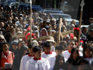 Good Friday Procession In New York