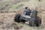 Ukraine Army trains operators of ground robotic systems